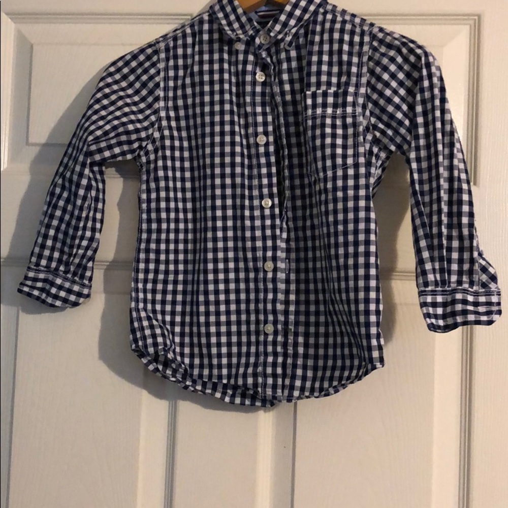 Tommy Hilfiger plaid button down